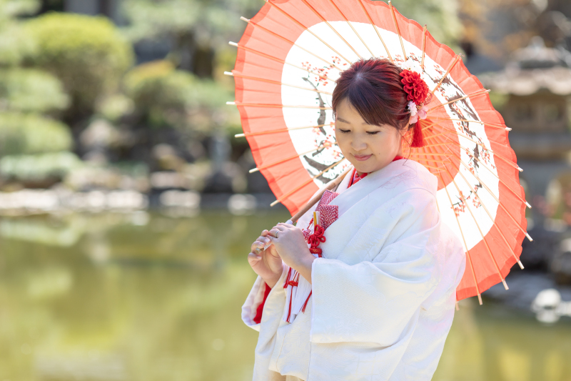 お次はご新婦様のソロショットです！