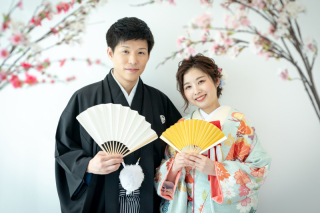 和装＋洋装　スタジオ撮影