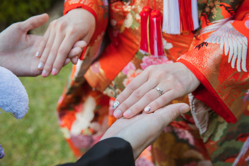 お手元ショット