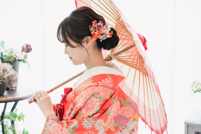 こだわりのヘアセットも写真に残しませんか？