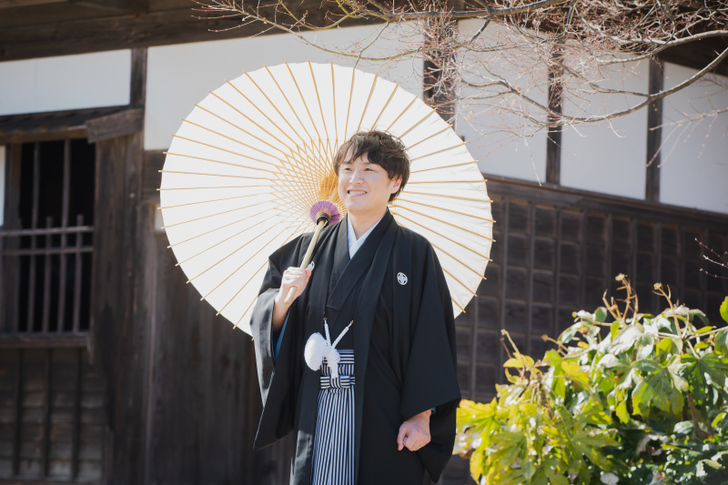 ご新郎さま、ソロショット！