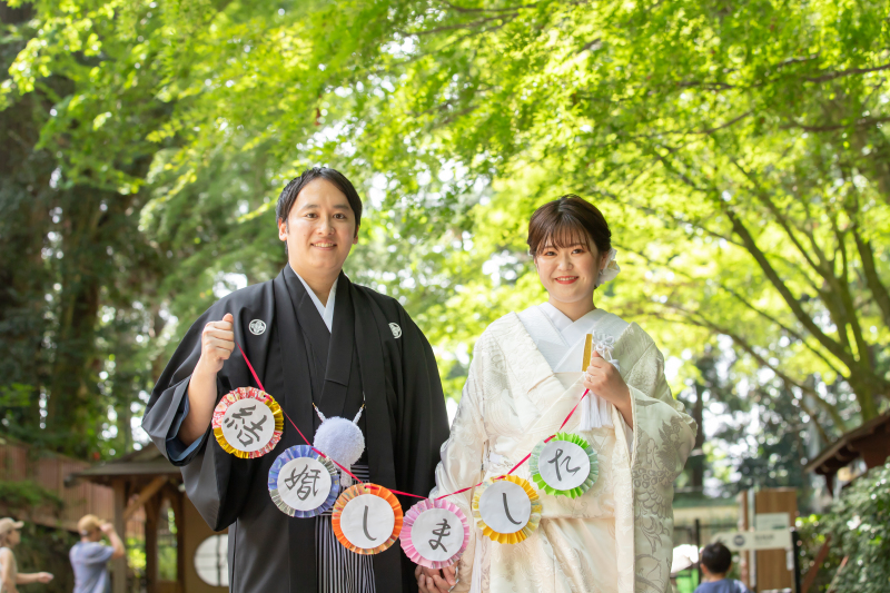 ガーランド撮影