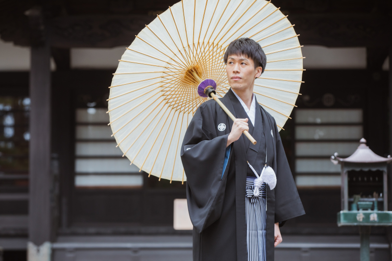 ご新郎様ソロショット