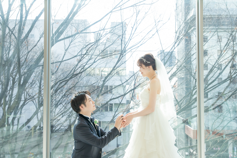 プロポーズシーン