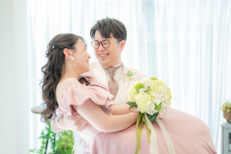 お姫様抱っこショット♡