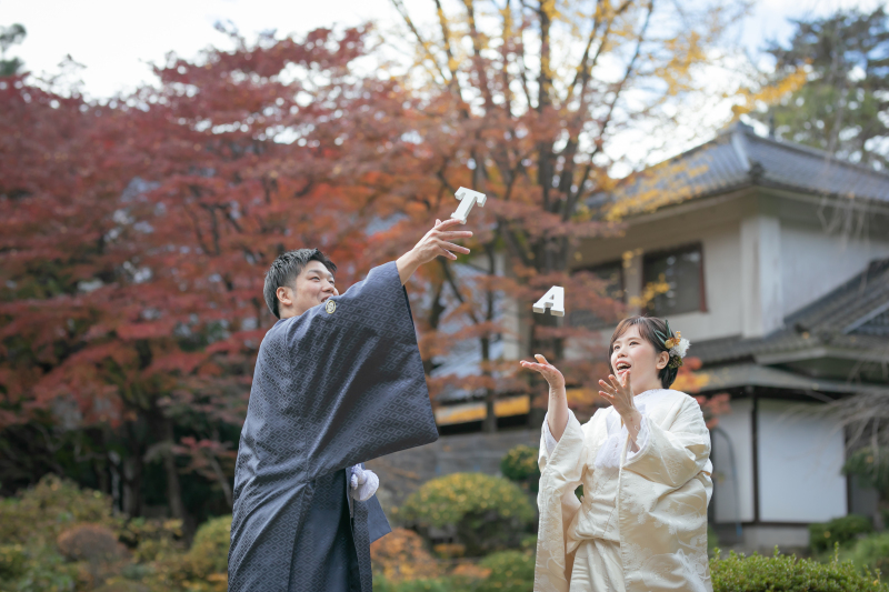 小物を使った一枚