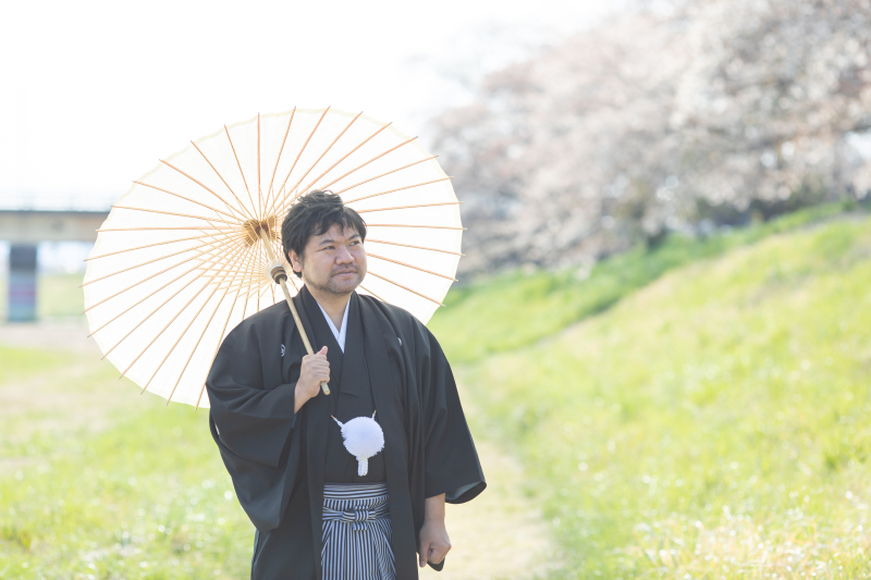 ご新郎様ソロショット