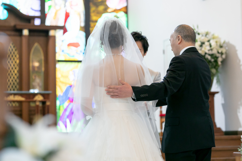 お父様からご新郎様へ