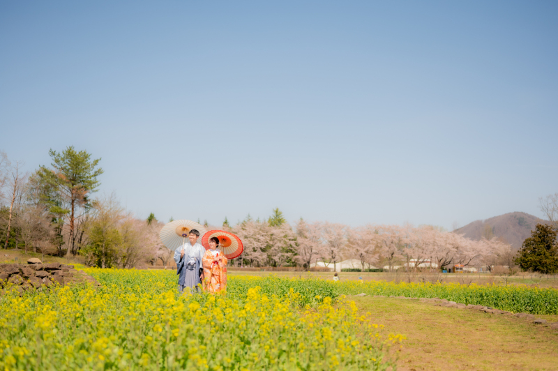 菜の花畑にて✴︎