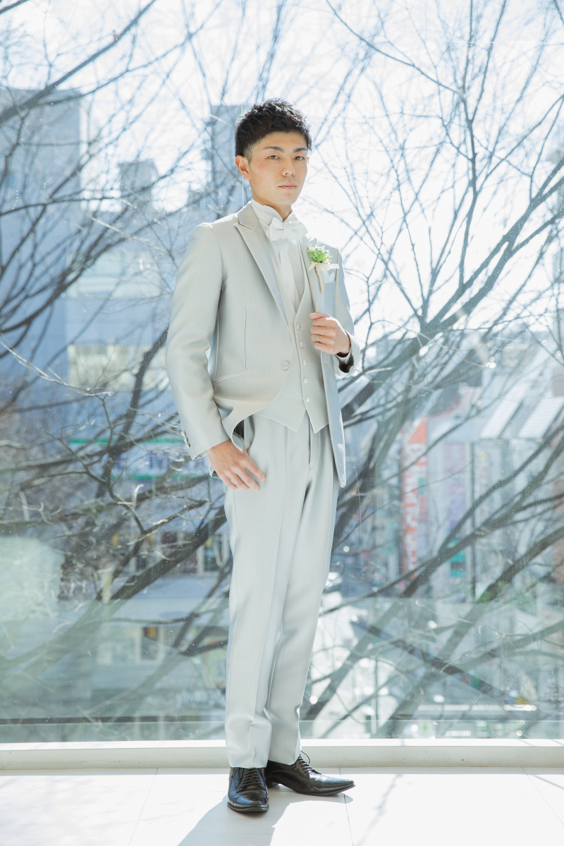 ご新郎様ソロショット