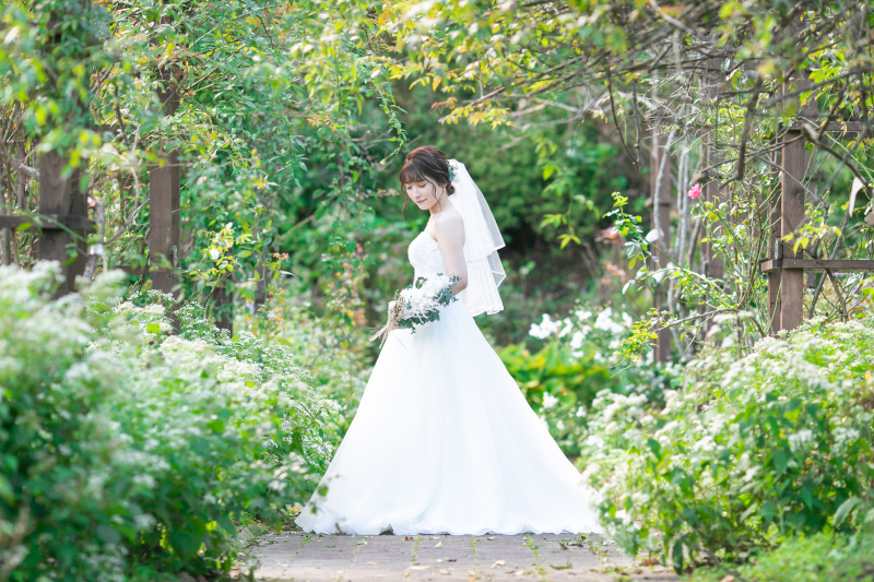 ご新婦様ソロショット♪