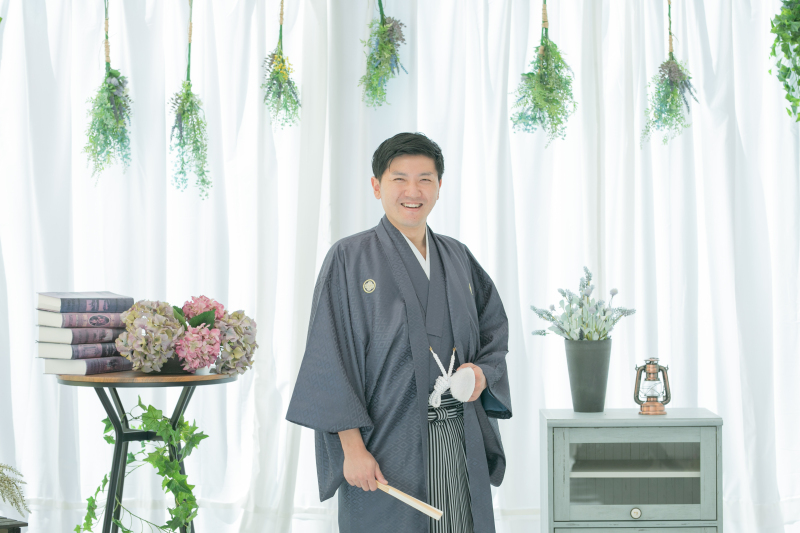 ご新郎様ソロショット