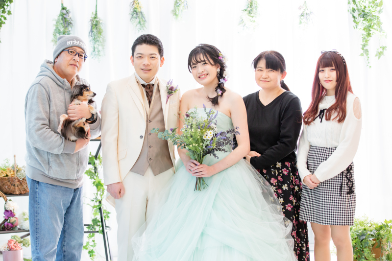 ご家族の皆様と！