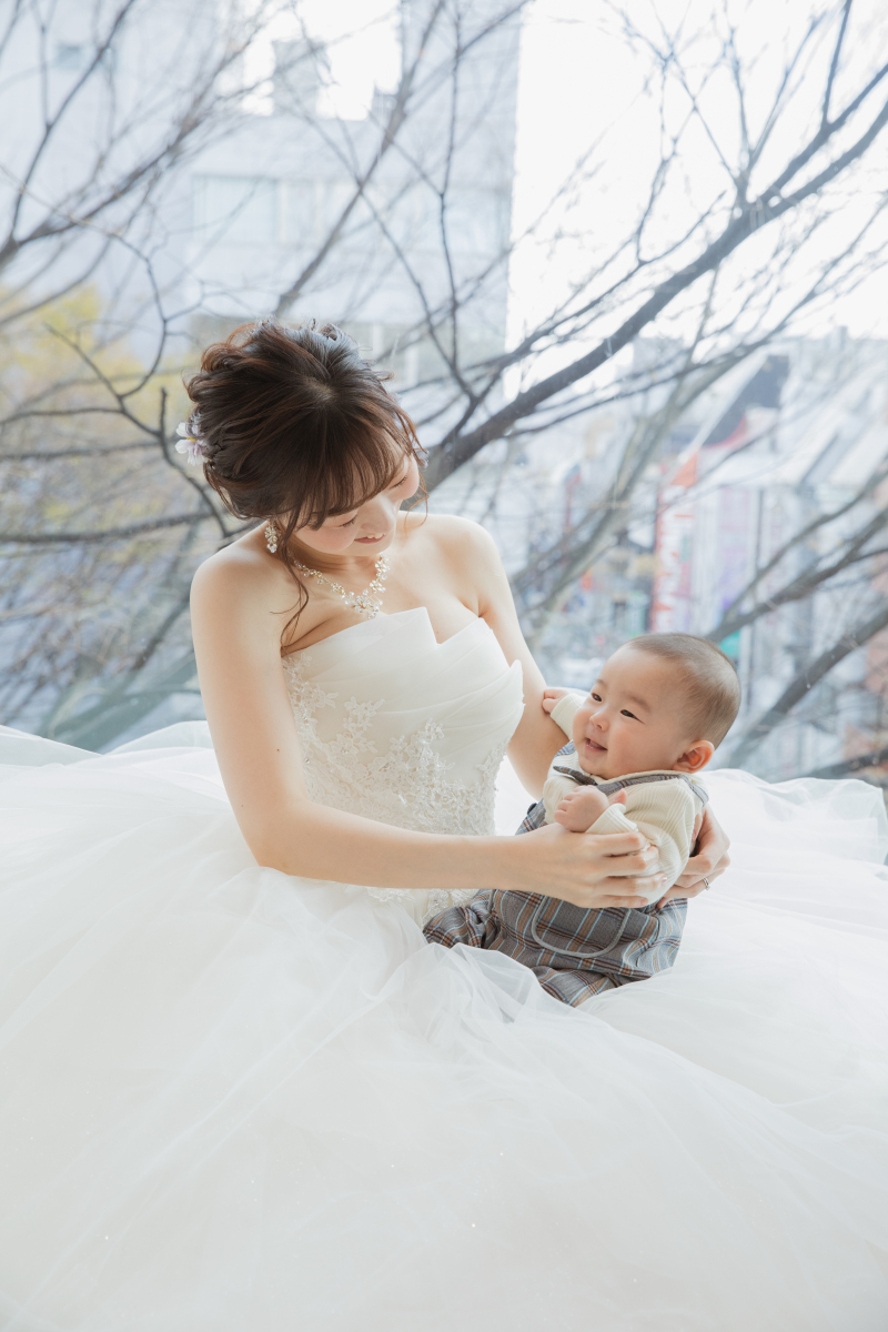 ご新婦様ともツーショット撮影です!