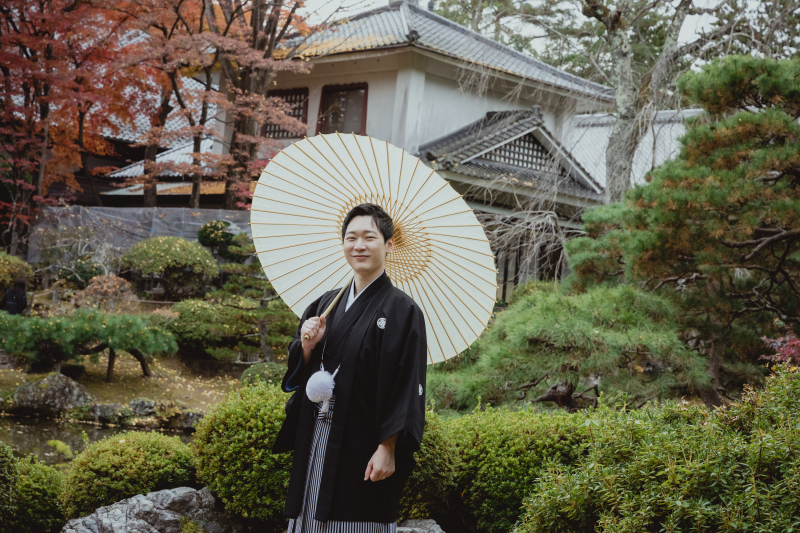 ご新郎様ソロショット