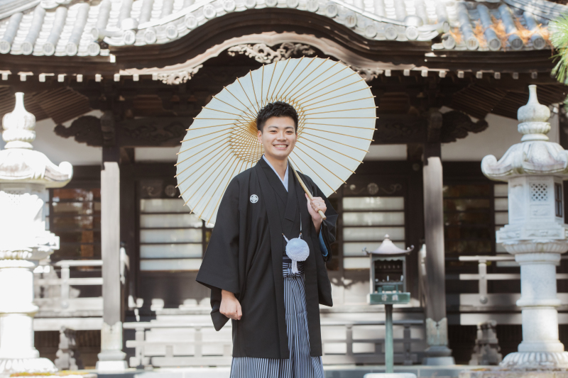 ご新郎様ソロショット