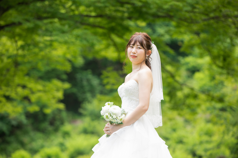 ご新婦様　ソロショット