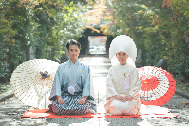 綿帽子で雰囲気を変えて♡