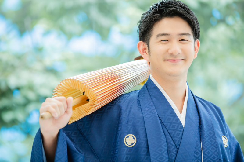 ご新郎様ソロショット