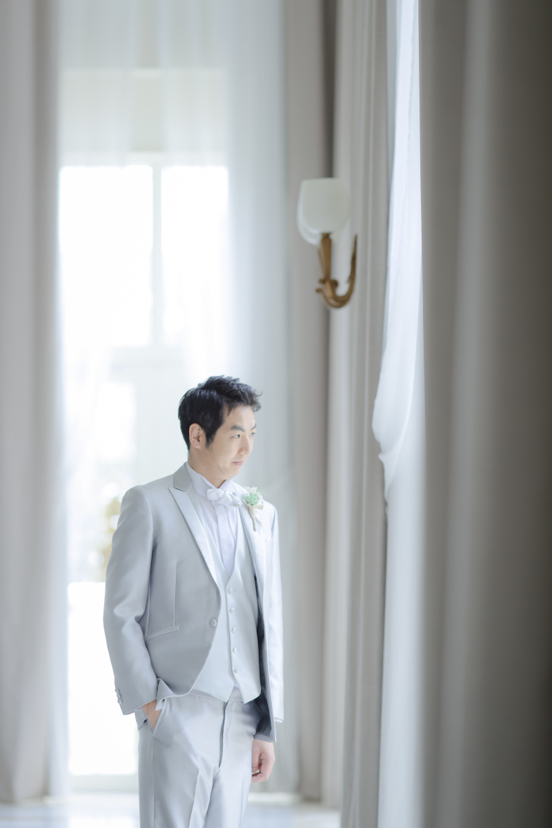ご新郎様のソロショット