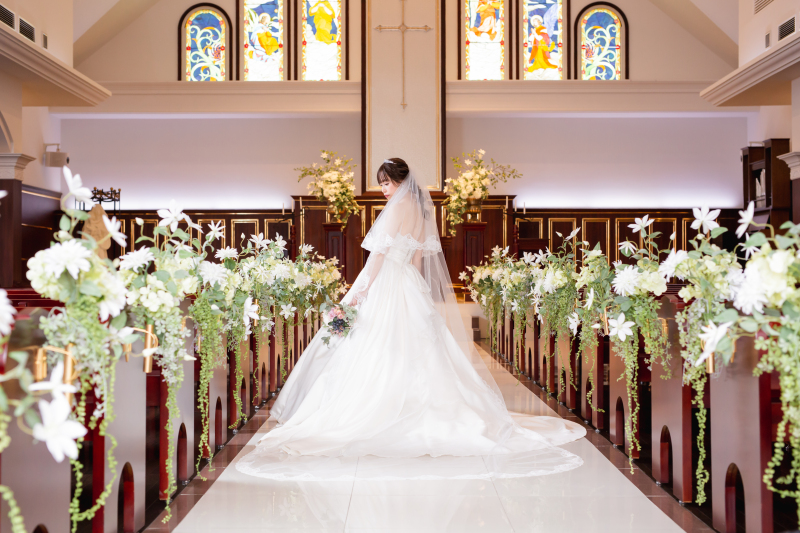 衣装を引き立てる内部空間