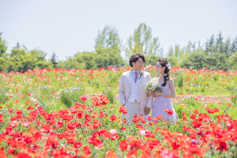 お色直しで洋装フォト♪