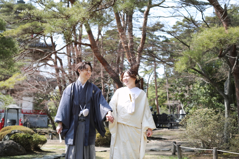 手を繋いで、歩く♬