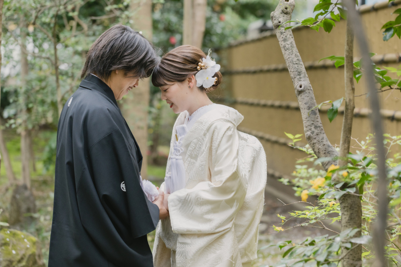 おでこを合わせて♡