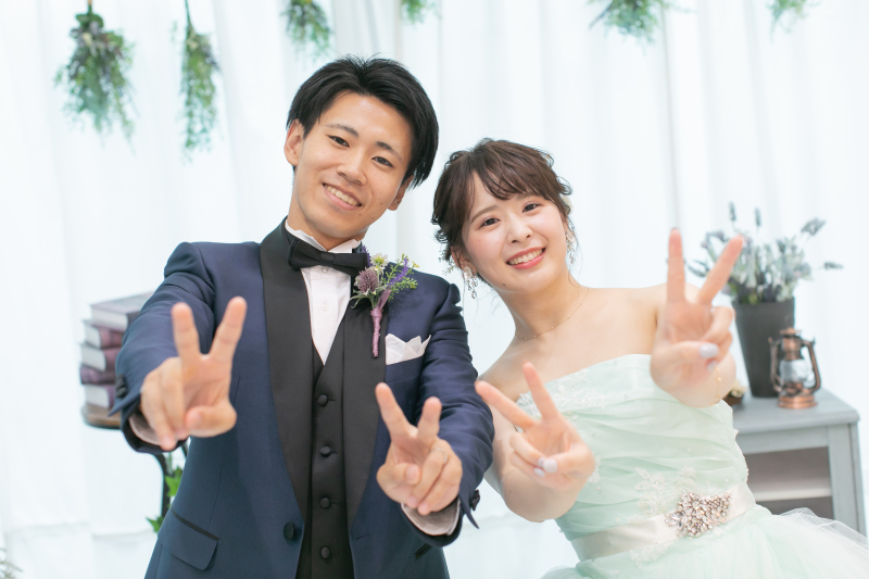 二人でピース☆