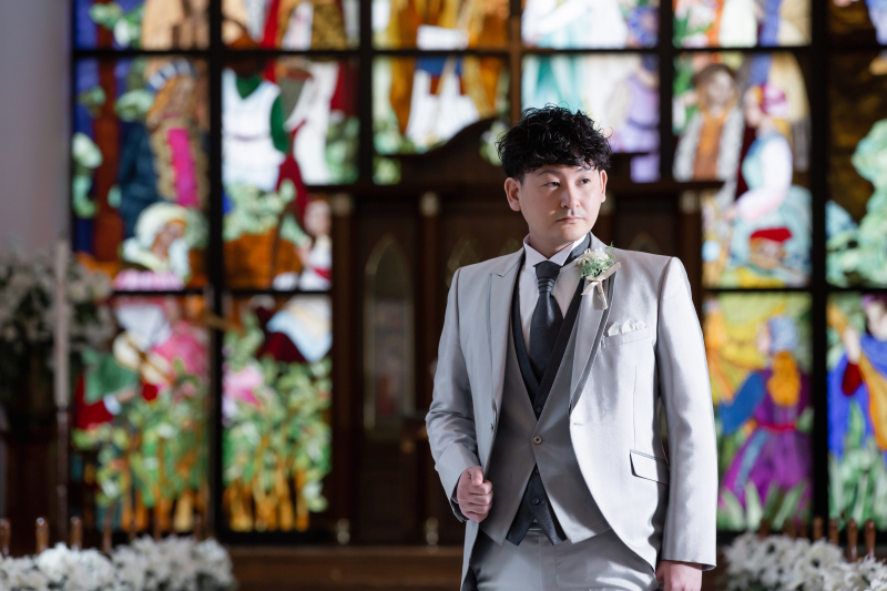 ご新郎様ソロショット！