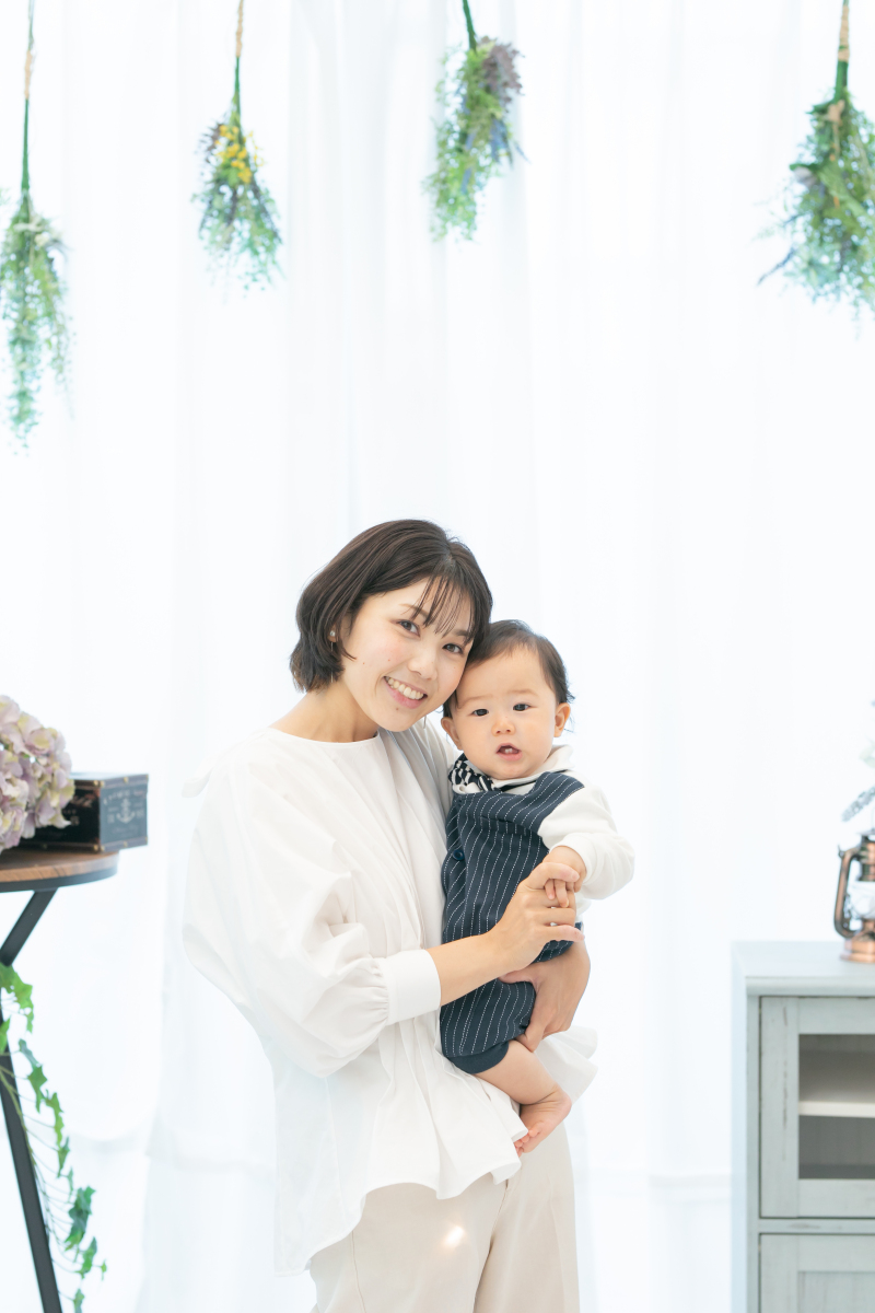 お母様とツーショット♡