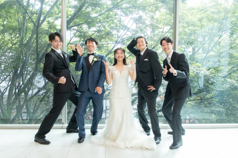 お二人のご兄弟様と一緒に！