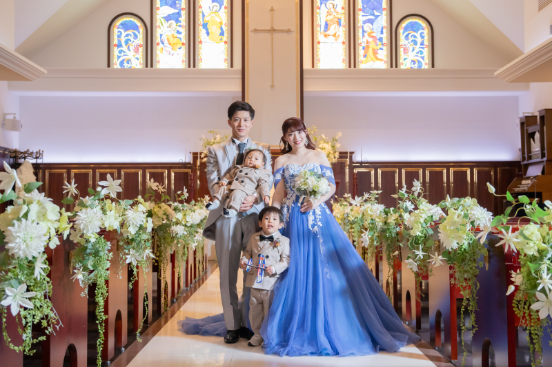 家族みんなで集合写真を!