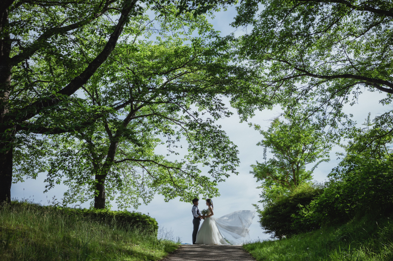 見つめ合うお二人