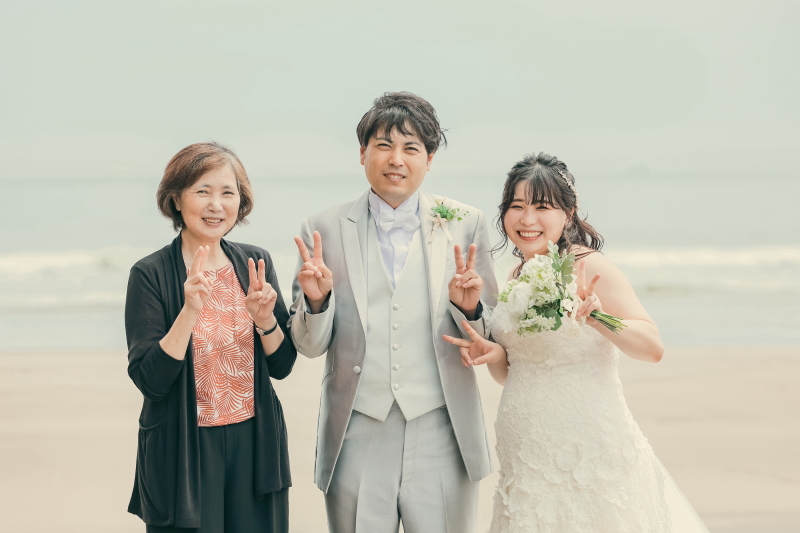 お母様と一緒に