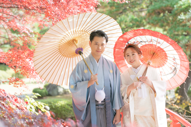 和傘を持った素敵な1枚!