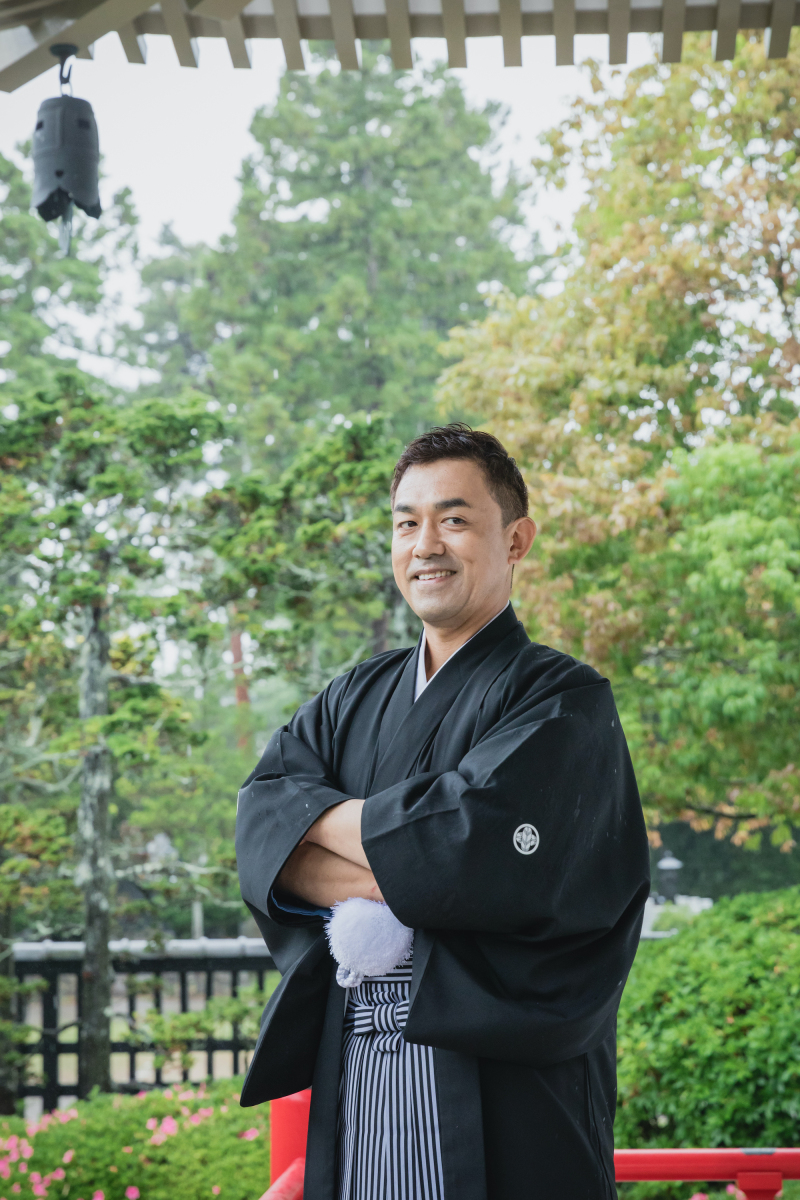 ご新郎様ソロショット