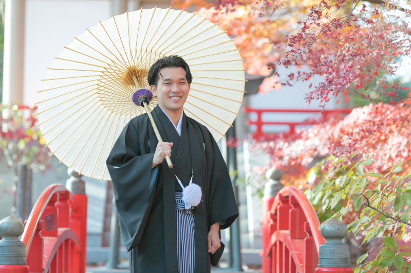 ご新郎様ソロショット