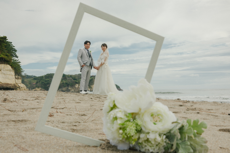 フレームの中に？！