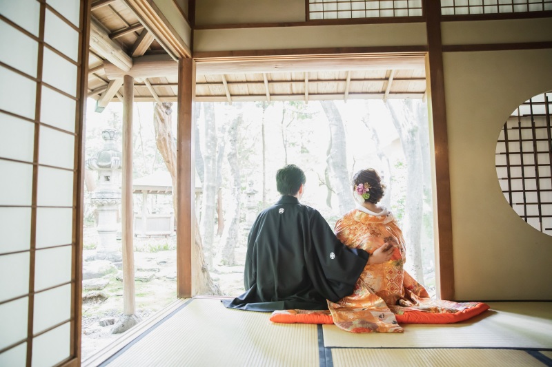 縁側で・・・☆