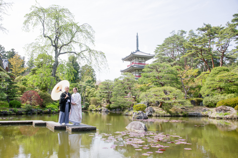 趣のある日本庭園