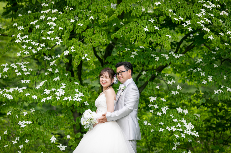 お花も咲いていました♪