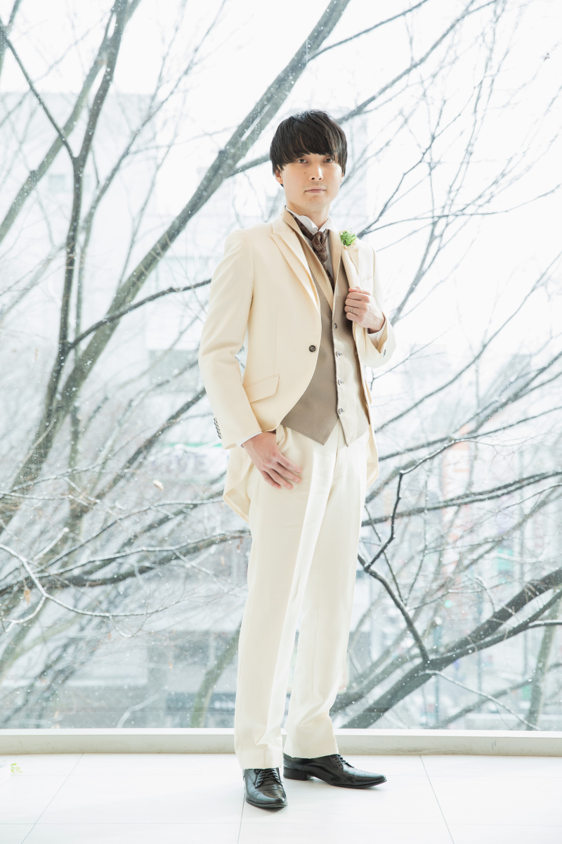 ご新郎様ソロショット