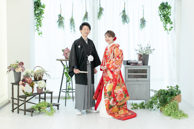スタジオ和装・洋装撮影