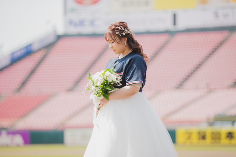 お新婦さまソロショット！