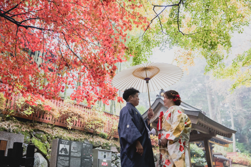 自然に囲まれて