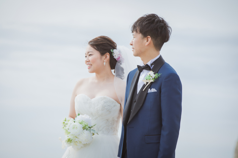 海を眺めながら