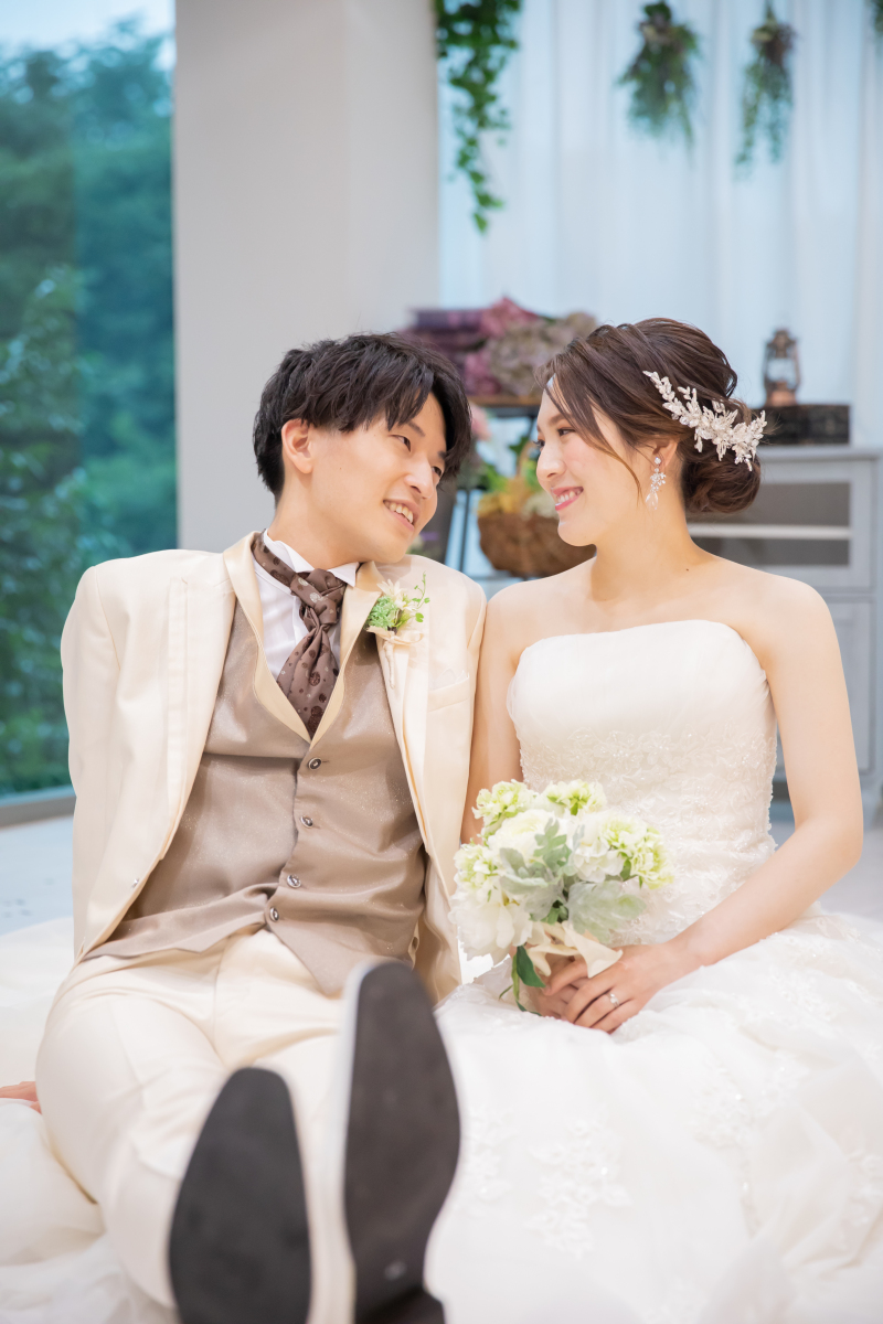 見つめ合う二人