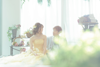 洋装　スタジオ撮影