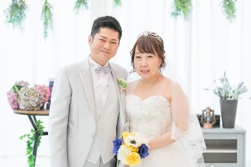 お二人で並んで一枚！